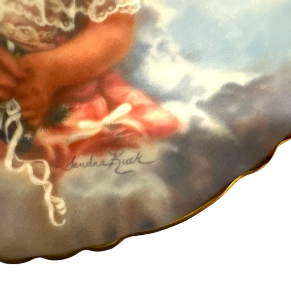 Noel Collector Plate by Sandra Kuck - Tidings of Joy Series 3rd Issue - 1994 - Picture 3 of 8